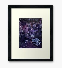 The Way of Spirits, Digital Artwork Framed Print
