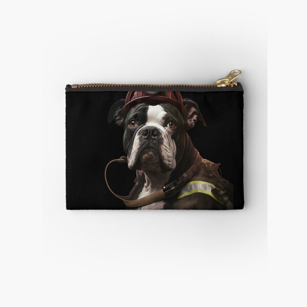 Item preview, Bulldog fireman  designed and sold by AnimalArtPhotos.