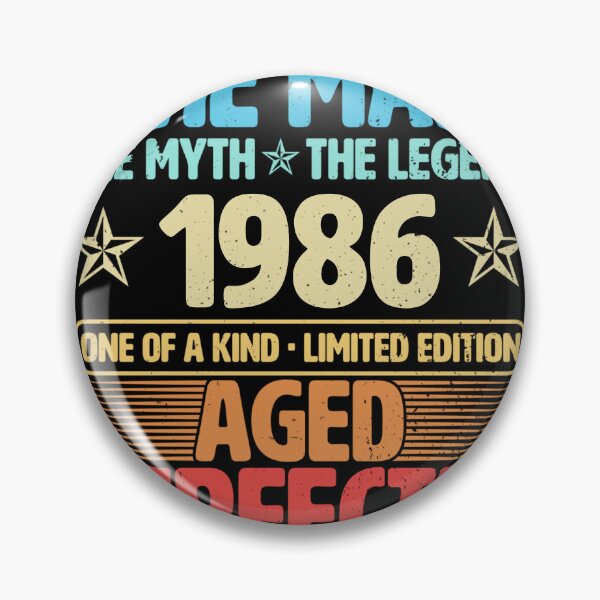 Item preview, The Man 1986 Aged Perfectly Life Begins At 37th Birthday designed and sold by apaahteklur.