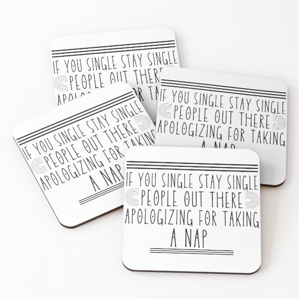 Item preview, If You Single Stay Single Funny Valentine Quote designed and sold by 5thseason-shop.