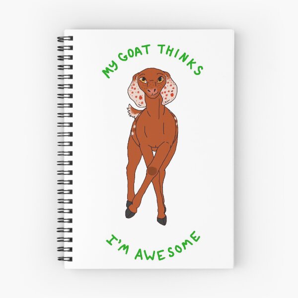 Item preview, My Goat Thinks I'm Awesome! designed and sold by Julian Greystoke.
