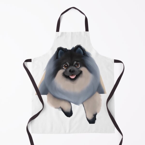 Item preview, Cute Keeshond Drawing designed and sold by WeHeartAnimals.