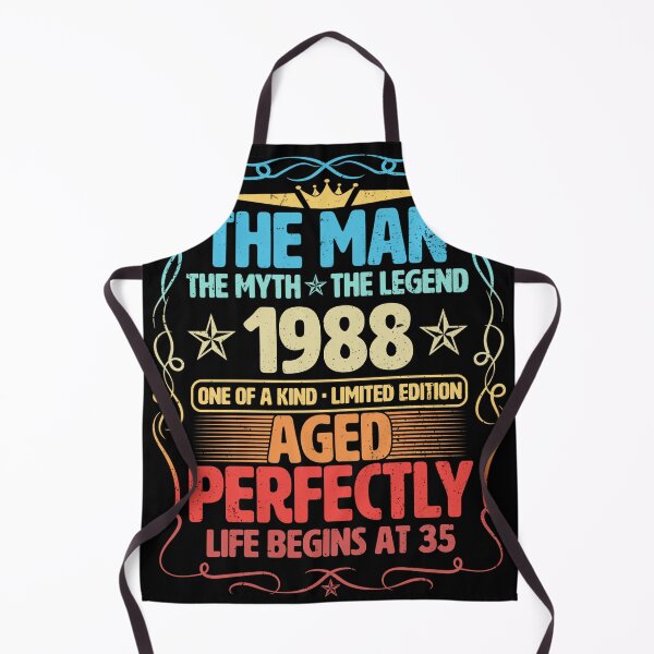 Item preview, The Man 1988 Aged Perfectly Life Begins At 35th Birthday designed and sold by apaahteklur.