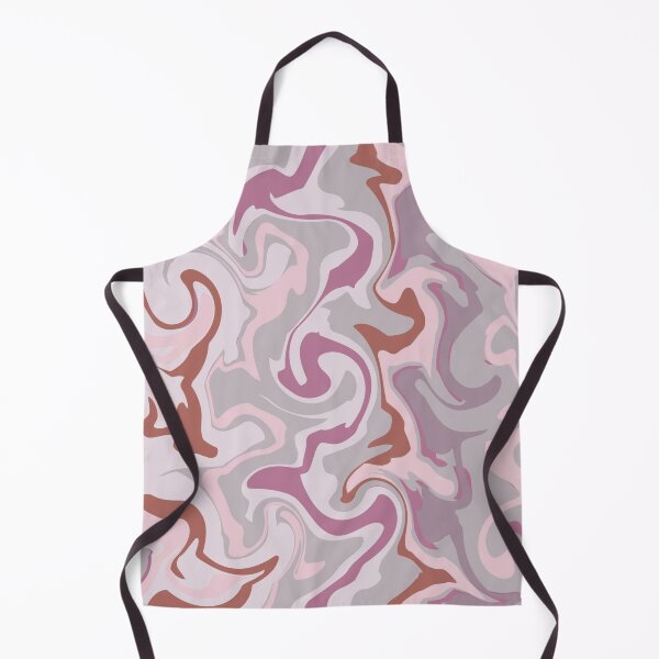 Item preview, Pink swirl patel retro pattern designed and sold by ReneMagritteArt.
