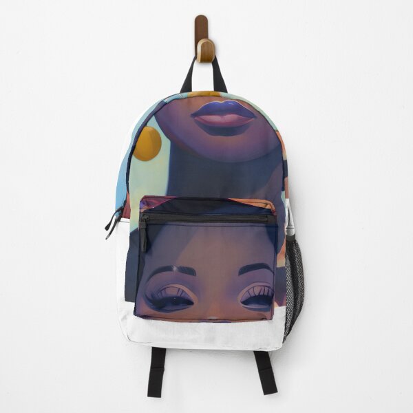 Item preview, Black African American Woman Painting, Afro Black Girl Pride Gift designed and sold by TMelonShop.