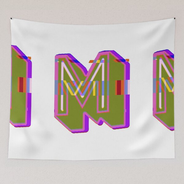 Item preview,      LETTER  M designed and sold by marie1919.