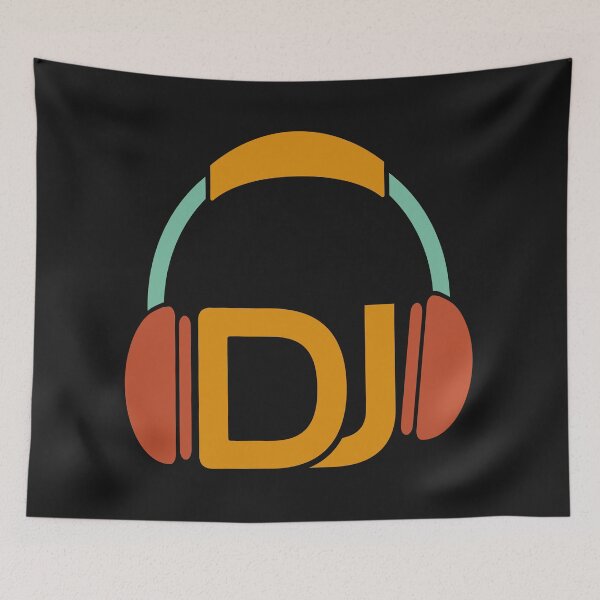 Item preview, Music DJ icon, retro  classsic gift  designed and sold by Degiab.