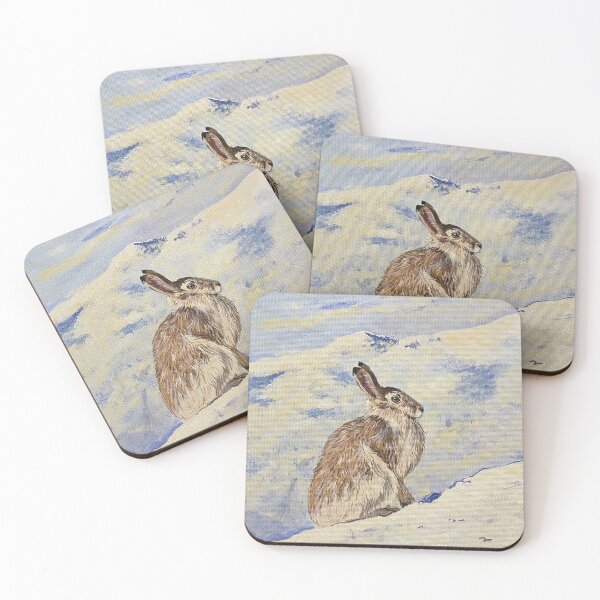 Item preview, Snowshoe Hare in the Snow designed and sold by TheArtery2010.