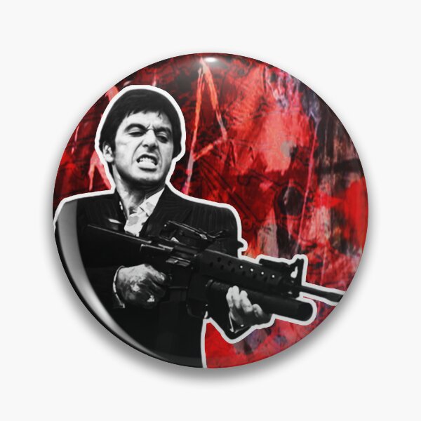 Item preview, Tony Montana Scarface Abstract Retro Digital Art designed and sold by Gogmagosh.