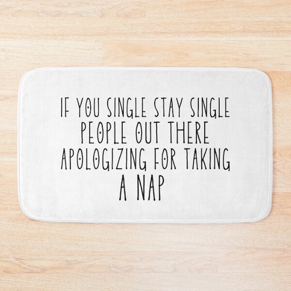 Item preview, If You Single Stay Single Funny Valentine Quote designed and sold by 5thseason-shop.