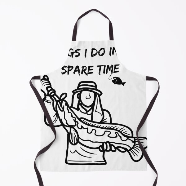 Item preview, Things I Do In My Spare Time Funny Fishing Sticker designed and sold by BestArtDZ.