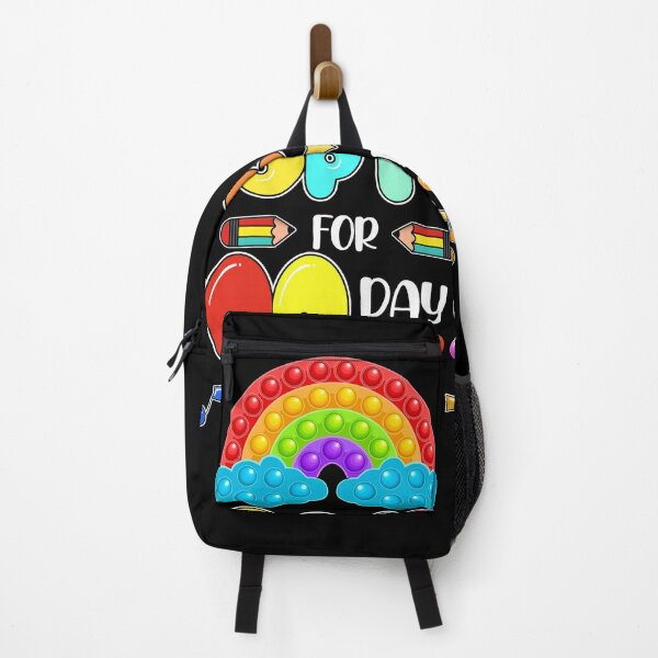 Cute Cartoon Middle School Student Bag Unicorn Girl Rainbow Pony Backpack, Fashion Backpacks