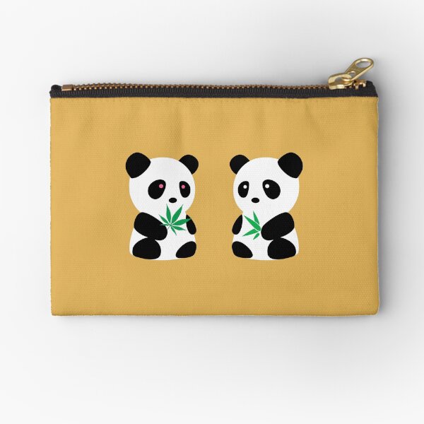 Two Pandas Zipper Pouch
