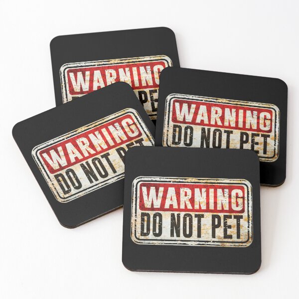 Item preview, Warning Do Not Pet designed and sold by kudostees.