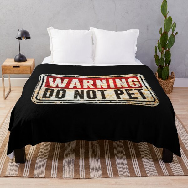Item preview, Warning Do Not Pet  designed and sold by kudostees.