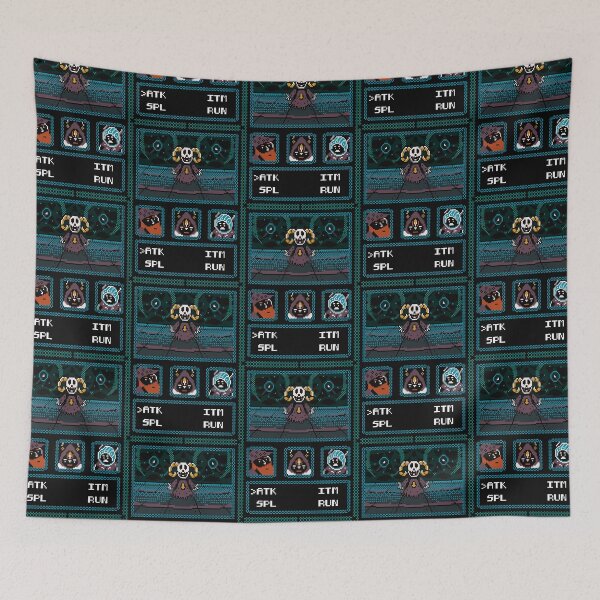 Item preview, Retro game - Blue designed and sold by goleafi.