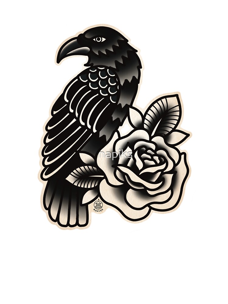 Crow Traditional Tattoo | TikTok