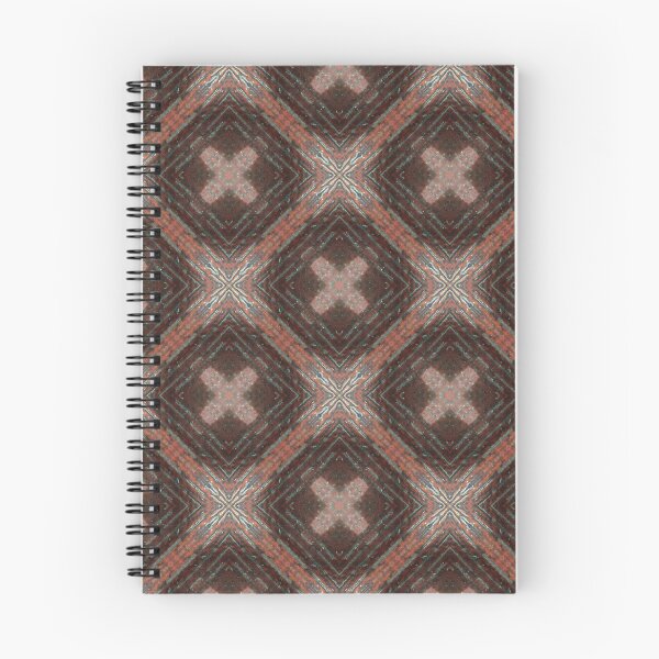 Item preview, Wood with Geometric Cross and Grid Patterns - Browns, Cherry and Mahogany Tones designed and sold by MadZakkaGraphic.