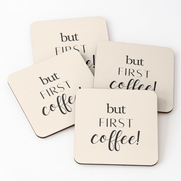Item preview, But First Coffee designed and sold by abrill-official.
