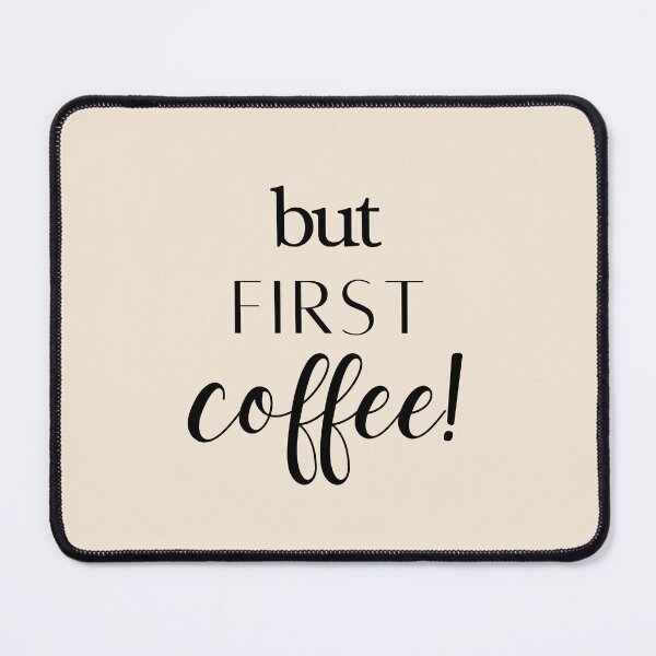 Item preview, But First Coffee designed and sold by abrill-official.