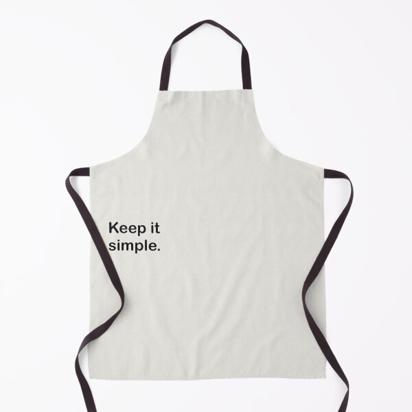 Item preview, Keep It Simple Quote in Black and White - Minimal Typography designed and sold by BohomadicStudio.