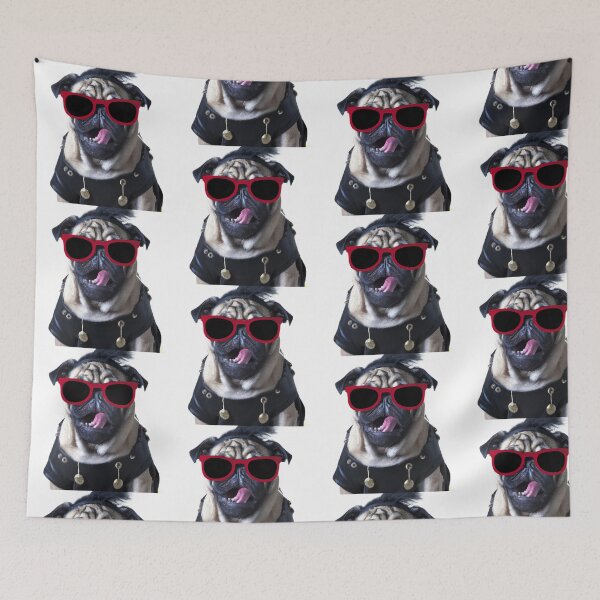 Item preview, punk pug designed and sold by Flashboy.