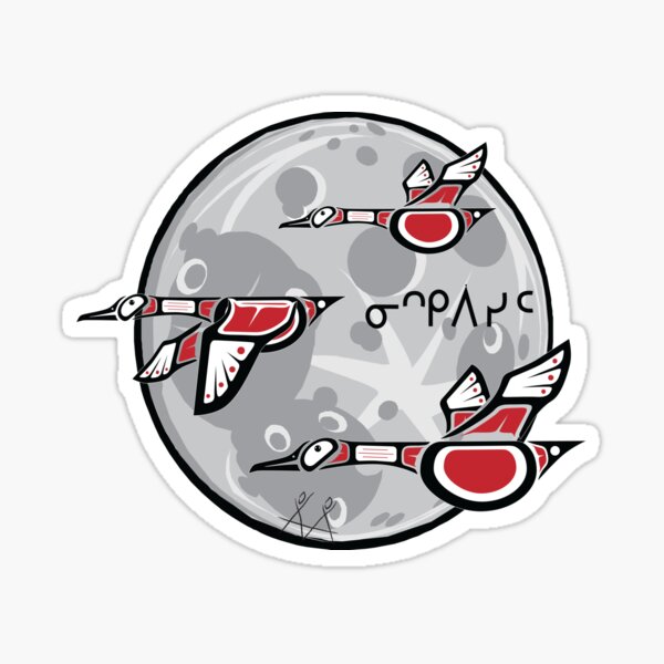 Niskipisim - Goose Moon Sticker