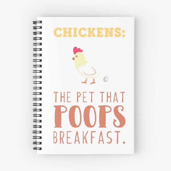 Item preview, Chickens The Pet That Poops Breakfast Funny designed and sold by Mikeyy109.