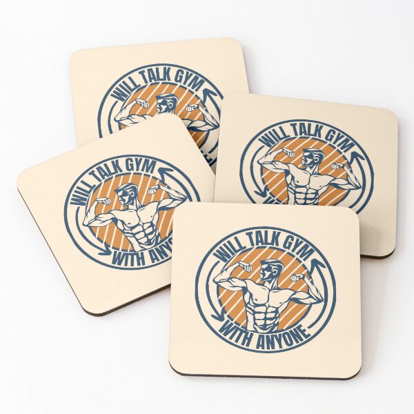 Item preview, Will talk Gym with anyone Cool lifting  designed and sold by 5thseason-shop.
