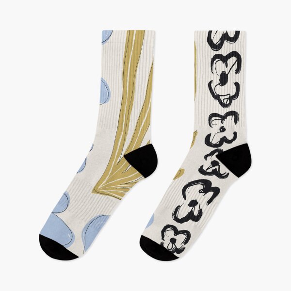 Aperçu de l'œuvre Art bohème moderne botanique - Fleurs inspirées de Matisse créée et vendue par BohomadicStudio.