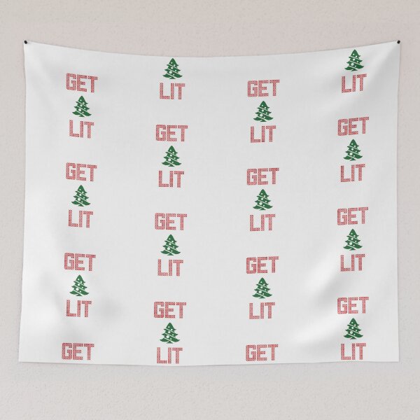 Item preview, Merry Christmas Get Lit designed and sold by morethanshirts.