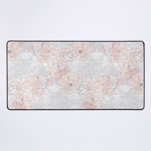 Item preview, Pink Carnation Outline Pattern designed and sold by marknprints.