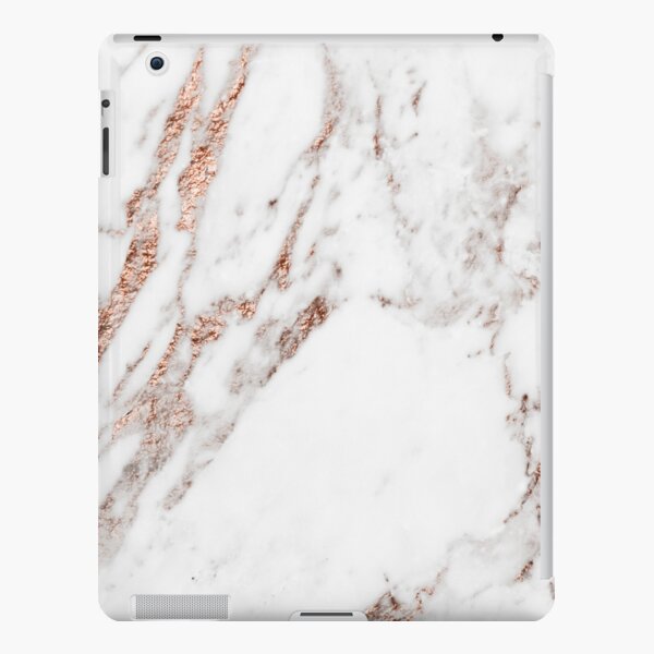 Rose gold vein marble iPad Snap Case