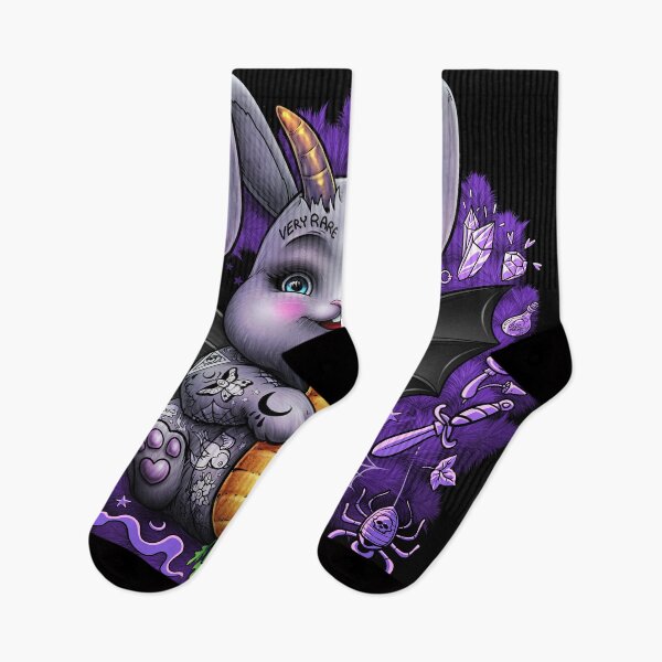 Item preview, creepy cute bunny witchcraft designed and sold by lillyrise.