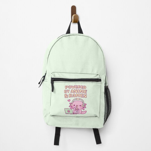 Item preview, Cute Axolotl Powered By Anime And Ramen designed and sold by rustydoodle.