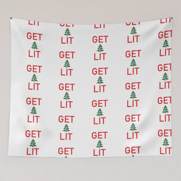 Item preview, Merry Christmas Get Lit designed and sold by morethanshirts.