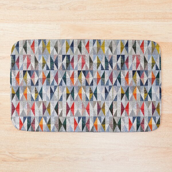 Item preview, Colorful Mosaic with Triangles and Diamonds. designed and sold by Kanchan1987.