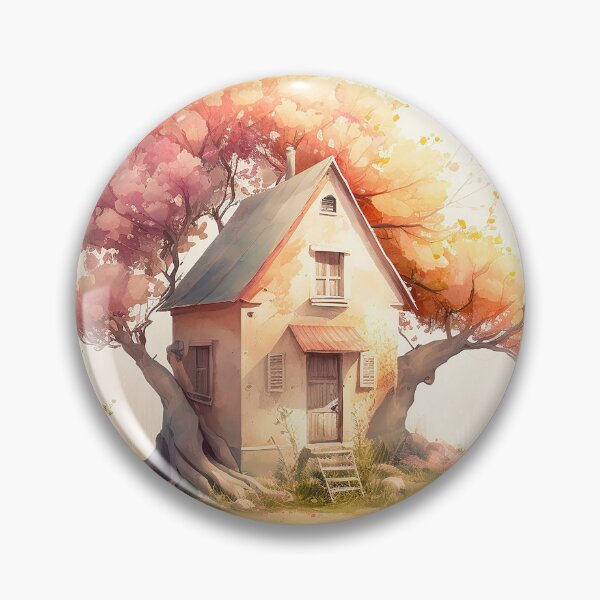 Artikelvorschau, Pfirsich-Cottage entworfen und verkauft von Abili-Tees.