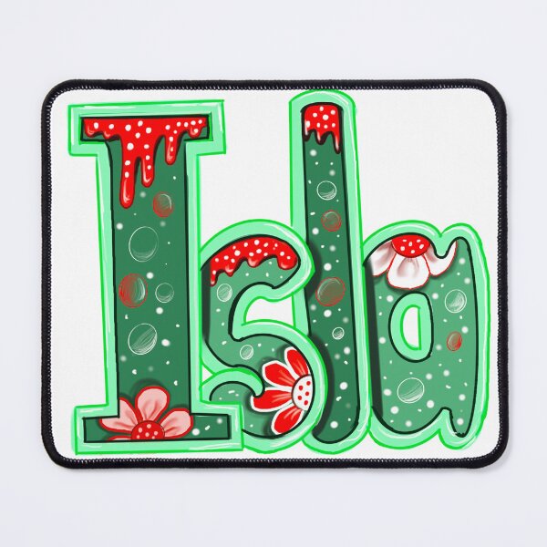 Item preview, Isla Top 10 personalised personalized customized gifts. Popular girls and womens Name Isla designed and sold by Artonmytee.