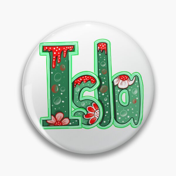Item preview, Isla Top 10 personalised personalized customized gifts. Popular girls and womens Name Isla designed and sold by Artonmytee.