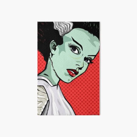 The Bride of Lichtenstein Art Board Print