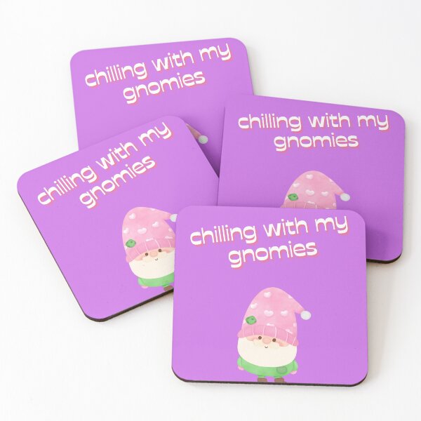 Item preview, chilling with my homies family matching christmas gnome pink cute designed and sold by Vkhandekar.