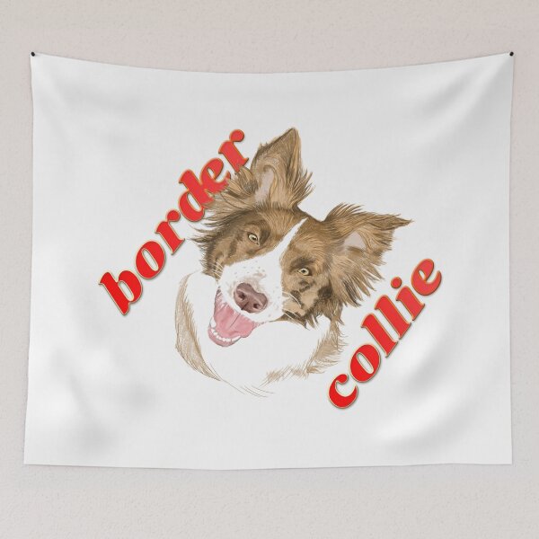 Item preview, Choclate red brown border collie designed and sold by hannahby.