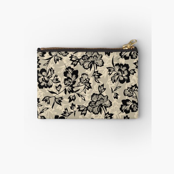 Item preview, Iwalani Vintage Hawaiian Floral - Taupe, Natural and Black designed and sold by DriveIndustries.
