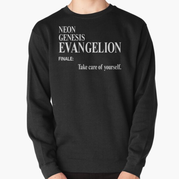 Neon Genesis Evangelion: cuídate. Sudadera sin capucha