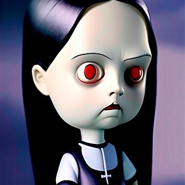 A Wednesday Addams Doll From Adams' New Toy Family
