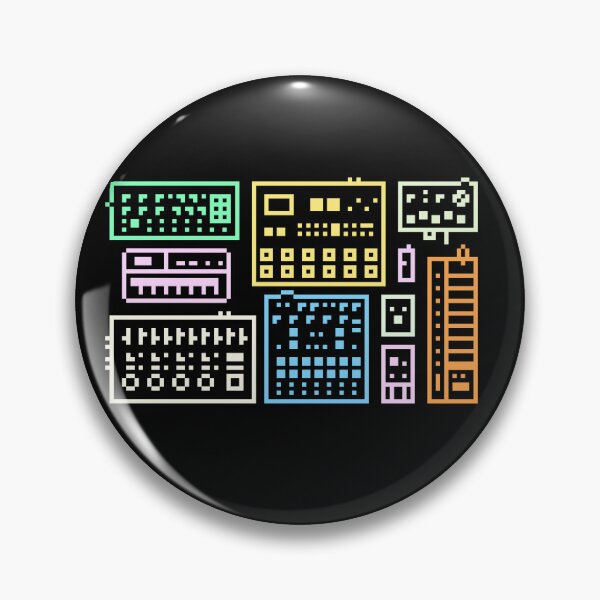 Item preview, Synthesizers, keyboards, midi, electronic music tools pixel art  designed and sold by Glucka.