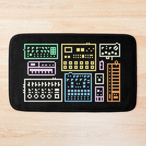 Item preview, Synthesizers, keyboards, midi, electronic music tools pixel art  designed and sold by Glucka.