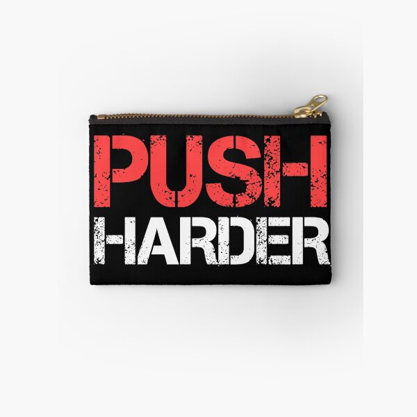 Item preview, Push Hard : Inspirational Quote designed and sold by EnzoVectorism.
