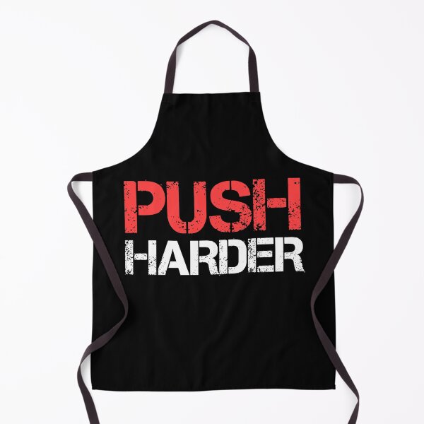 Item preview, Push Hard : Inspirational Quote designed and sold by EnzoVectorism.